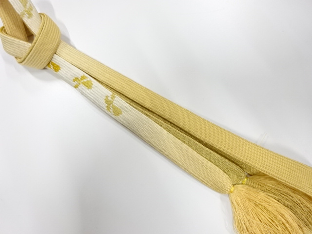 正絹　手組帯締め